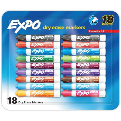 Expo Colored Dry Erase Markers