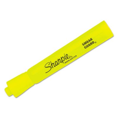 Sharpie Clear View Highlighters 4/Pkg-Yellow, Pink, Orange & Green