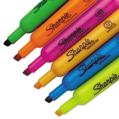Chisel Tip Sharpie Accent Tank Highlighters Assorted Colors 