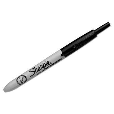 Sharpie Retractable Permanent Markers, Fine Point, Assorted Colors