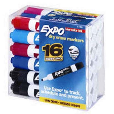 Expo® Dry Erase Markers Asst. 16 ct. Sam's Club