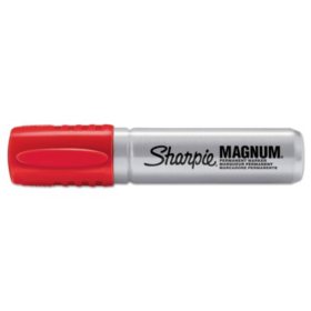 Sharpie Chisel Tip Permanent Markers, Black (12 ct.)