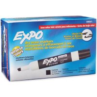 Expo - Low Odor Dry Erase Markers, Select Color (Chisel Tip, 12 ct.)