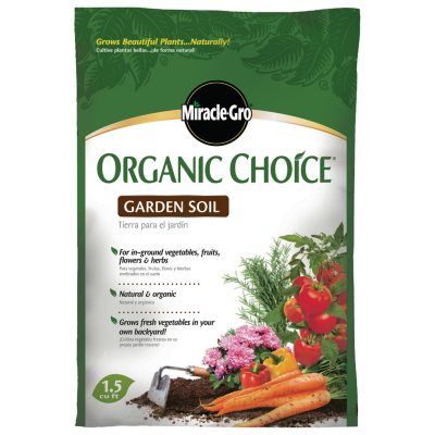 Miracle Gro Garden Soil Flowers