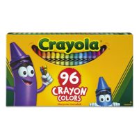 Crayola® Classic Color Crayons in Flip-Top Pack with Sharpener, 96 Colors