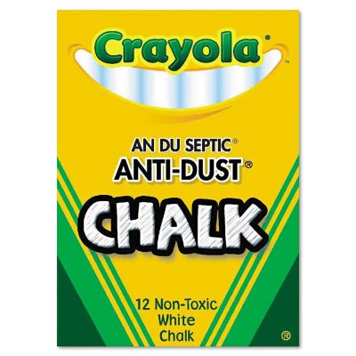 and Colored Dustless Chalk colored-small 12 ct Box Non-Toxic Premium White Dustless Chalk 12 ct Box Truly Dust Free Chalk for Art Decorating 
