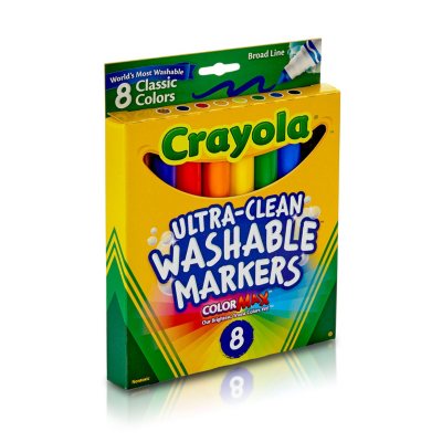 SAMEDAY DISPATCH ORDER BY 2PM Crayola Crayola 8 Washable Window Markers Age 3 years+ 