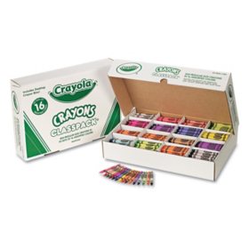 Crayola Classpack Crayons, 16 Colors, 800 Total Crayons