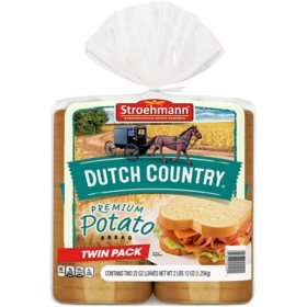 Stroehmann Dutch Country Potato Bread 22 oz., 2 pk.