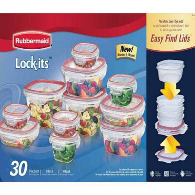 Rubbermaid Premier Easy Find Lids Food Storage Containers, 20-Piece Set -  Sam's Club