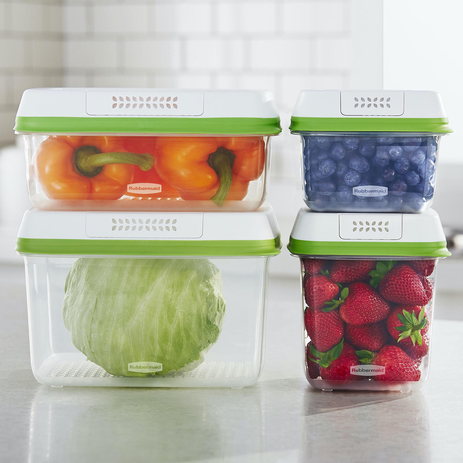FreshWorks Food Storage Containers 8-Piece
