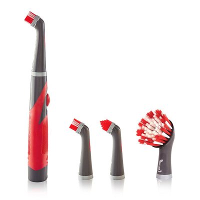 Rubbermaid Power Scrubber 5 Piece Set With Replaceable Heads