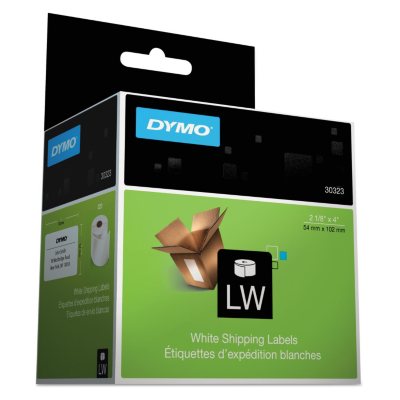 DYMO - Label Writer Shipping Labels, 4 x 6, White - 220/Roll