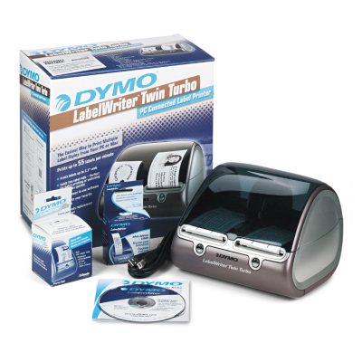 DYMO - Label Writer Shipping Labels, 4 x 6, White - 220/Roll