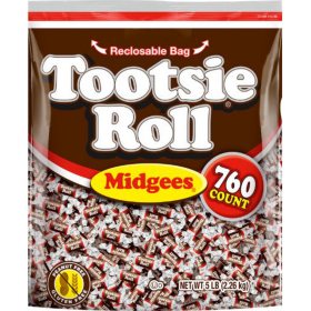 Tootsie Roll Midgees, Chewy Candy, 760 ct.