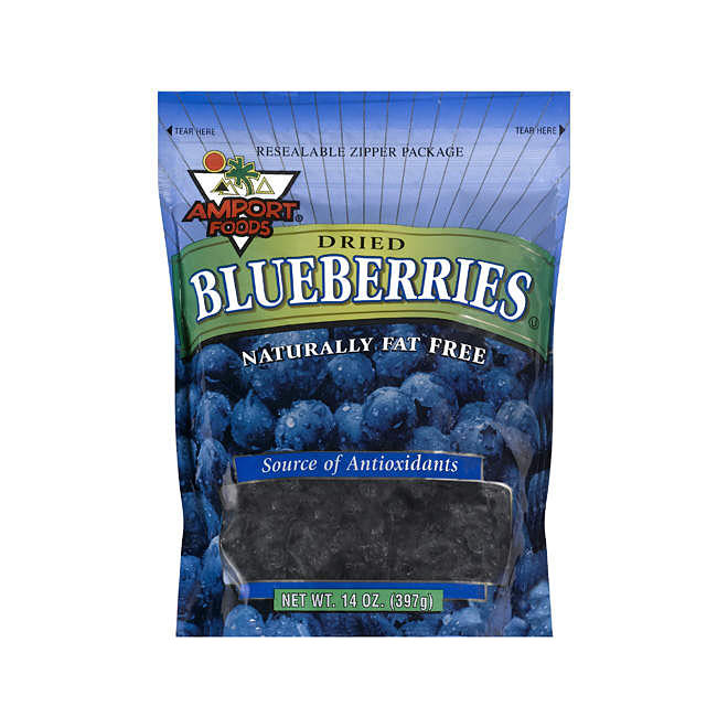 Amport Foods Dried Blueberries - 14oz