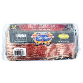 Kunzler Original Sliced Bacon 3 lbs.