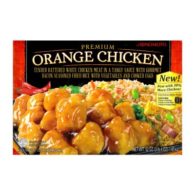 Ajinomoto Premium Orange Chicken With Gourmet Fried Rice 52 Oz Sam S Club