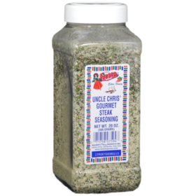 Fiesta Uncle Chris' Gourmet Steak Seasoning - 20 oz.