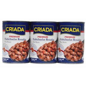 Criada Habichuelas Rosadas 15.5 oz., 6 pk.