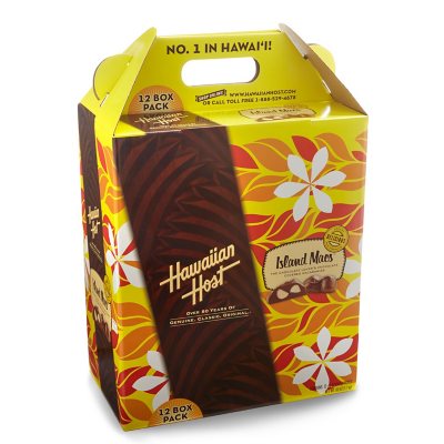 macs oz island chocolate hawaiian host pk candy gifts ct box samsclub