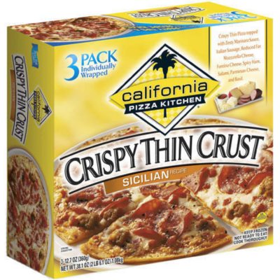 Crispy Thin Crust Sicilian Recipe Frozen Pizza