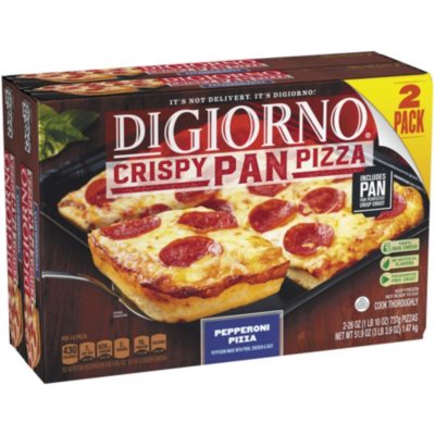 DiGiorno Pepperoni Pan Pizza Review - Indy Pizza Blog