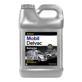 Mobil Delvac Extreme Heavy Duty Full Synthetic Diesel Engine Oil 15W-40 2-Pack of 2.5 Gallons