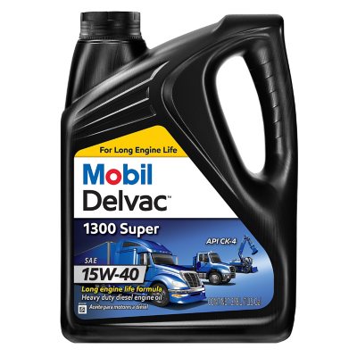 Mobil Delvac 1300 Super 15W-40 Case (4-pack/1 gallon bottles) - Sam's Club