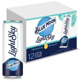 Blue Moon LightSky Tropical Wheat Ale (12 fl. oz. can 12 pk.)