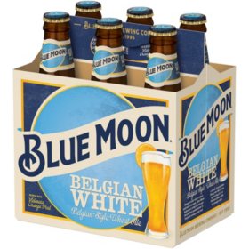 Blue Moon Belgian White Ale (12 fl. oz. bottle, 6 pk.)