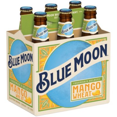 Blue Moon Mango Wheat Ale (12 fl. oz. bottle, 6 pk.) - Sam ...
