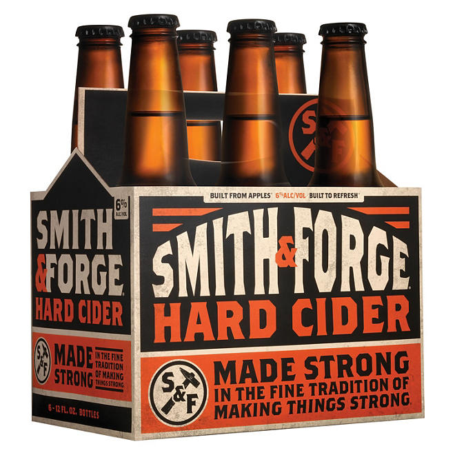 Smith & Forge Hard Cider (12 fl. oz. bottle, 6 pk.)