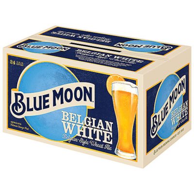 Blue Moon Belgian White Ale (12 fl. oz. can, 24 pk.) - Sam's Club