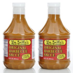 Mrs. Griffin's Original BBQ Sauce 32 oz. - 2 pk.