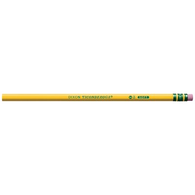 Ticonderoga Wood Pencils Presharpened 4 Lead Extra Hard Pack of 12