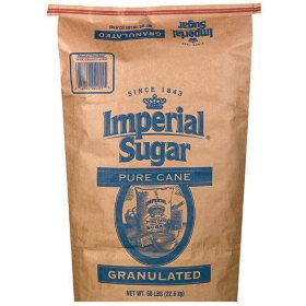 Imperial Pure Cane Extra Fine Granulated Sugar - 50 lbs.