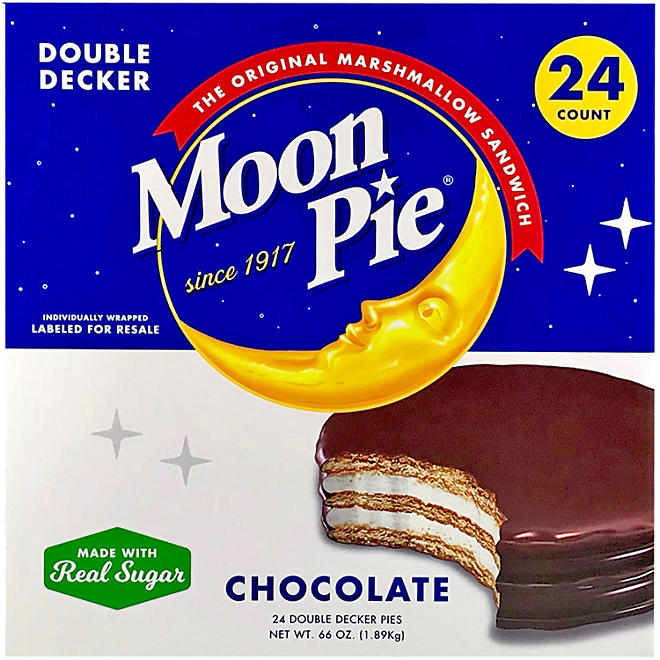 MoonPie Double Decker Chocolate (2.75 oz., 24 ct.)