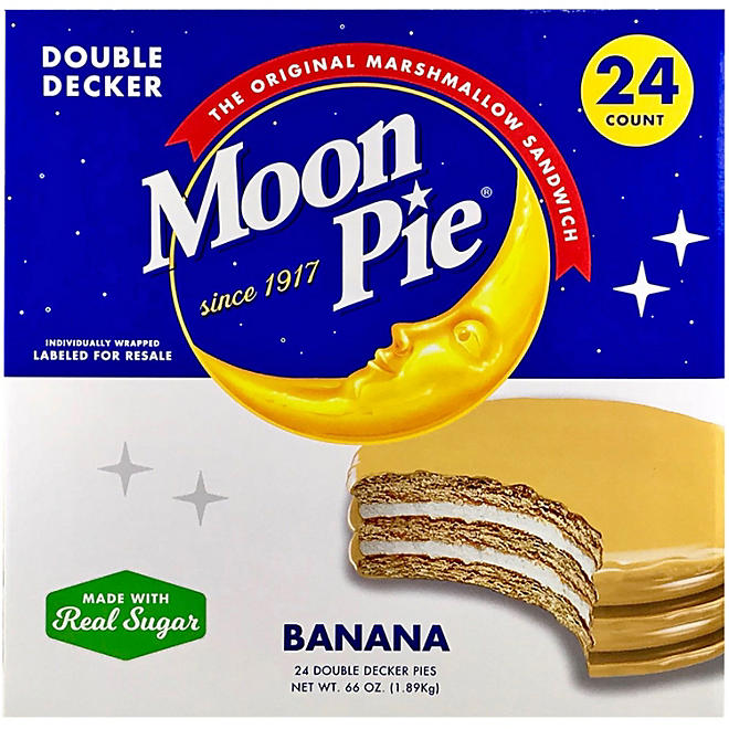 MoonPie Double Decker Banana (2.75 oz., 24 ct.)