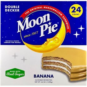 MoonPie Banana Double Decker Pie, 2.75 oz., 24 ct.