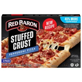 Red Baron Frozen Pizza Stuffed Crust Pepperoni, Frozen (2 ct.)