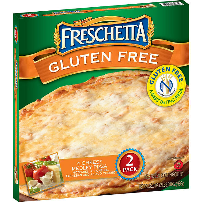 Freschetta Gluten Free 4 Cheese Pizza (35 oz., 2 ct.)
