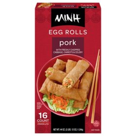 Minh Pork Egg Rolls, Frozen 16 ct.