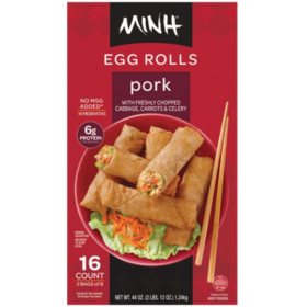 Minh Pork Egg Rolls, Frozen (16 ct.)