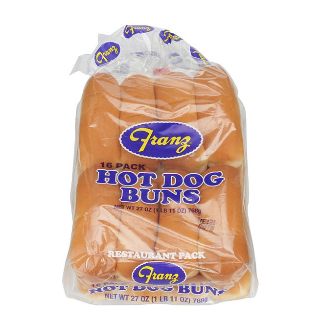 Franz Hot Dog Buns 16 ct., 24 oz.