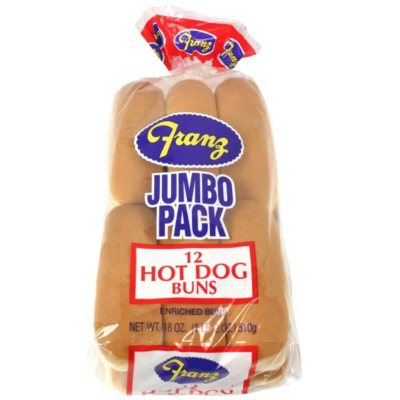 Franz Hot Dog Buns (12 ct.) - Sam's Club