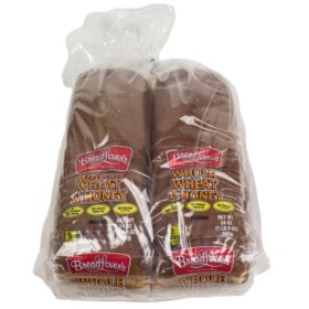 Bread Lover's Whole Wheat and Honey Bread 24 oz., 2 pk.