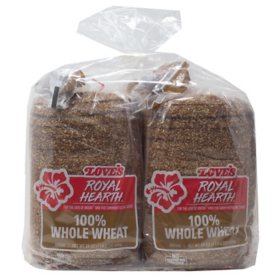 Love's Royal Hearth 100% Whole Wheat (48 oz., 2 pk.)