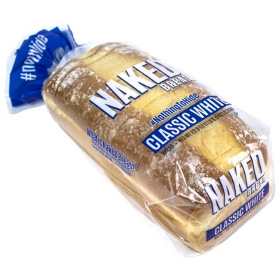 Naked Bread - Classic White Sandwich Bread, 22.5 oz 