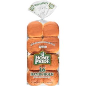 Home Pride Hamburger Buns 16 pk.